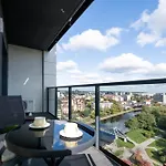 Apartament River Tower 14th Floor Luxury, Kler Design, And Nature View *