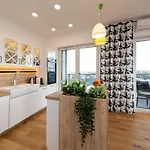 River Tower 14th Floor Luxury, Kler Design, And Nature View Apartament