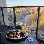 River Tower 14th Floor Luxury, Kler Design, And Nature View דירה