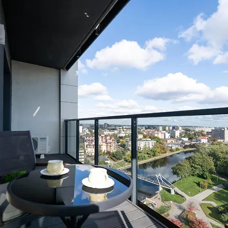 公寓 River Tower 14th Floor Luxury, Kler Design, And Nature View *