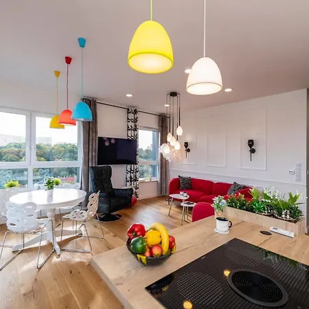 River Tower 14th Floor Luxury, Kler Design, And Nature View Apartment