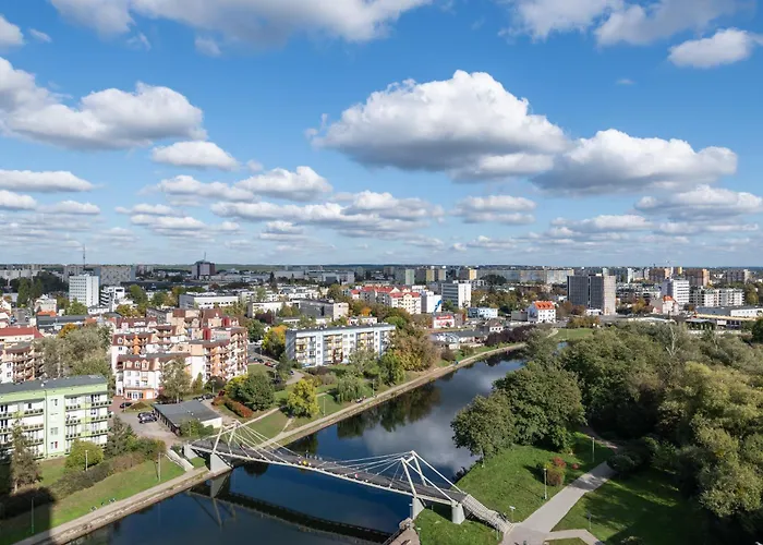 公寓 River Tower 14th Floor Luxury, Kler Design, And Nature View 比得哥什