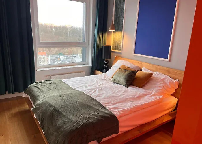 公寓 River Tower 14th Floor Luxury, Kler Design, And Nature View