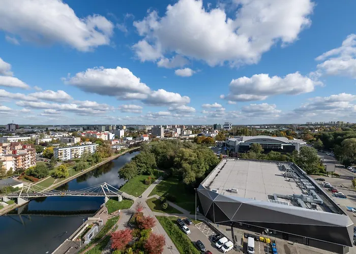 公寓 River Tower 14th Floor Luxury, Kler Design, And Nature View